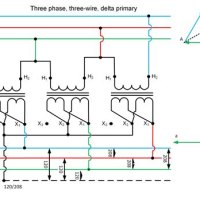 Wiring Diagram 3 Phase Transformer